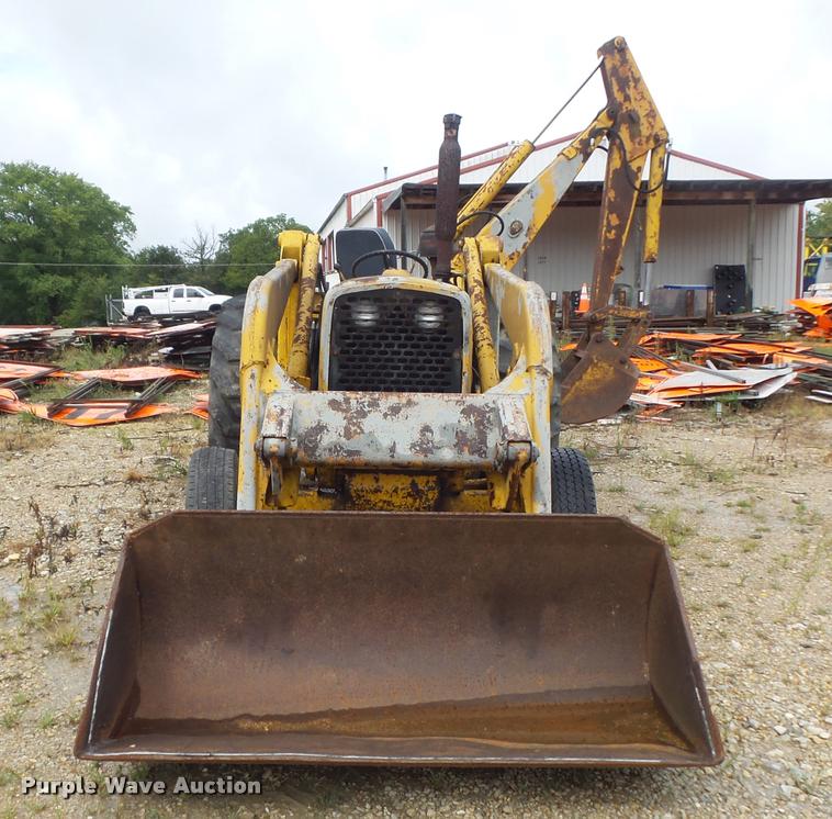 image for item DB6477 John Deere 2010 industrial tractor backhoe