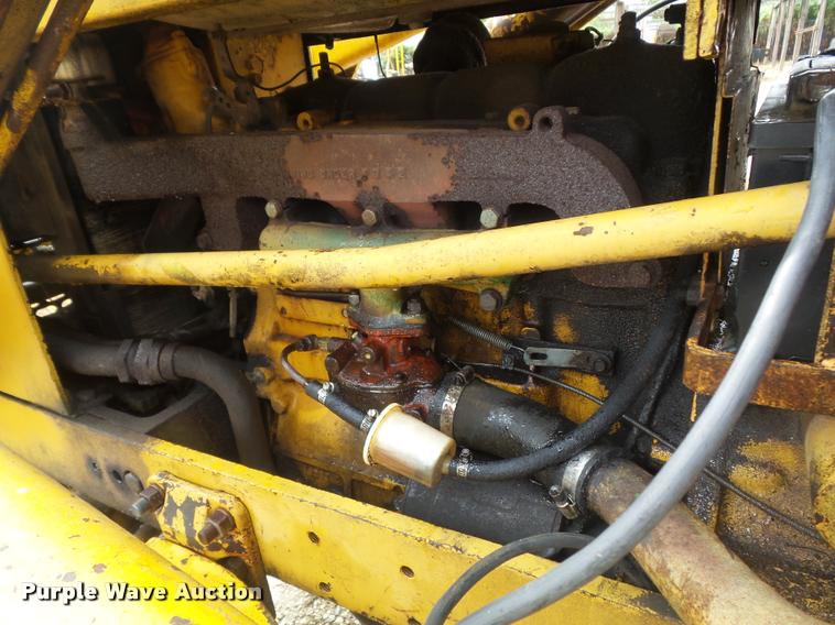 image for item DB6477 John Deere 2010 industrial tractor backhoe