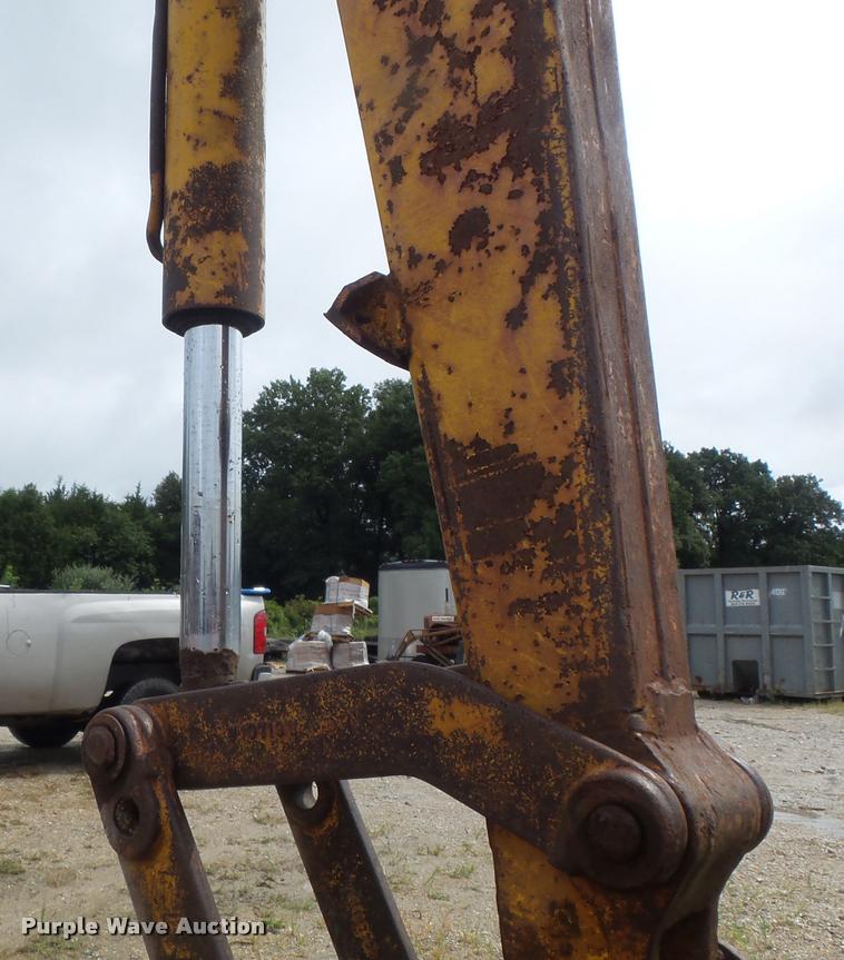 image for item DB6477 John Deere 2010 industrial tractor backhoe