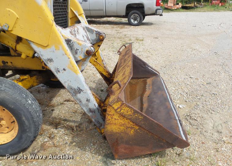 image for item DB6477 John Deere 2010 industrial tractor backhoe
