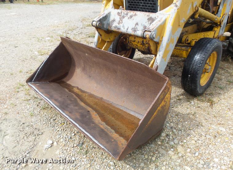 image for item DB6477 John Deere 2010 industrial tractor backhoe