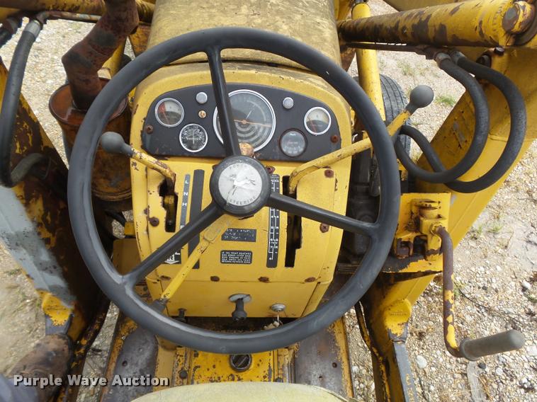 image for item DB6477 John Deere 2010 industrial tractor backhoe