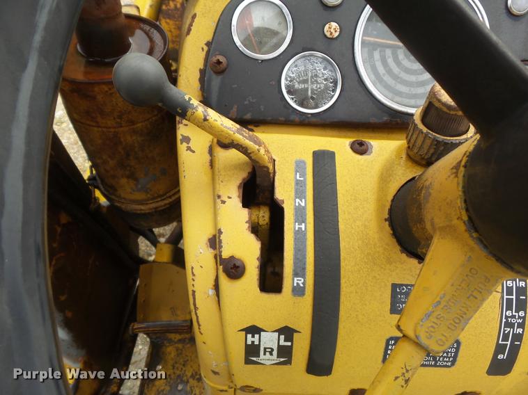 image for item DB6477 John Deere 2010 industrial tractor backhoe