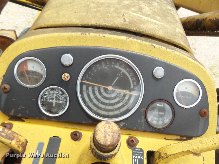 image for item DB6477 John Deere 2010 industrial tractor backhoe