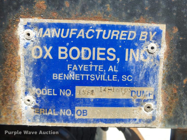 image for item DB7416 2003 Mack RD688S dump truck