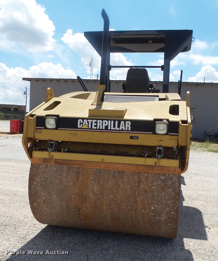 image for item DB7419 2003 Caterpillar CB-534D double drum vibratory roller