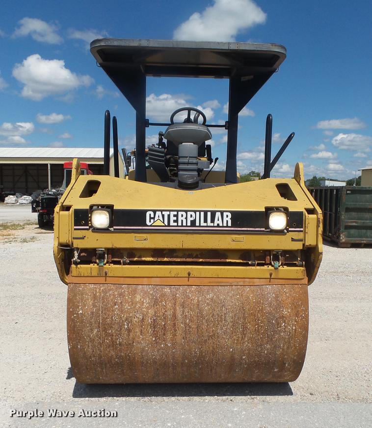 image for item DB7419 2003 Caterpillar CB-534D double drum vibratory roller