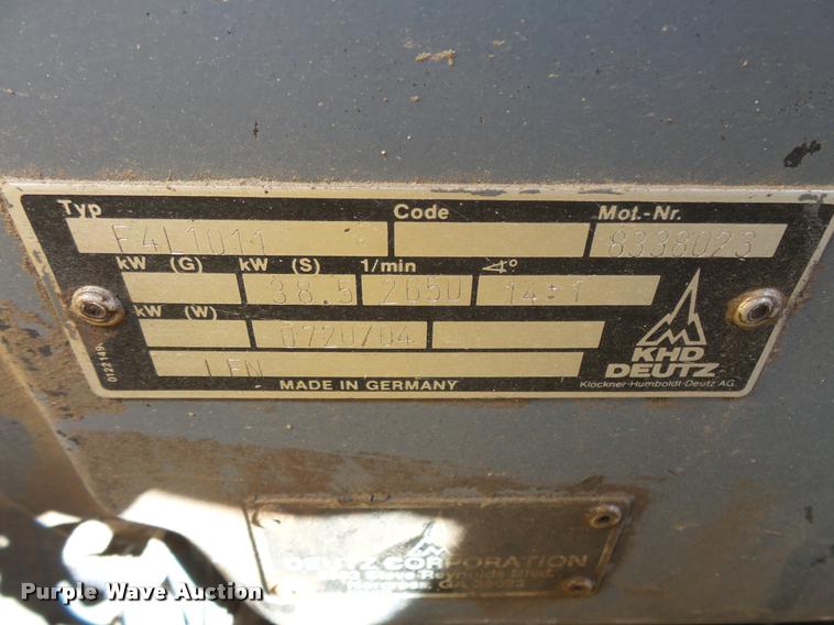 image for item DB8213 1999 Bomag BW142PDB-2 single drum compactor