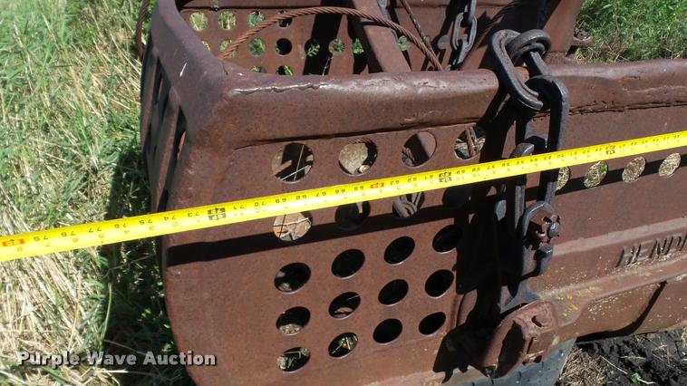 image for item DB8235 Hendrix dragline bucket