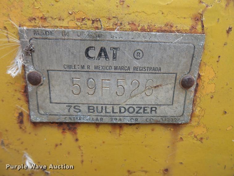 image for item DB8244 Caterpillar D7E crawler dozer