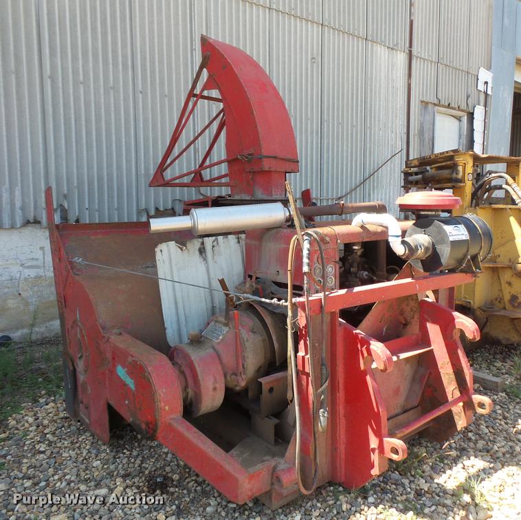 image for item DB8245 Wheel loader snow blower
