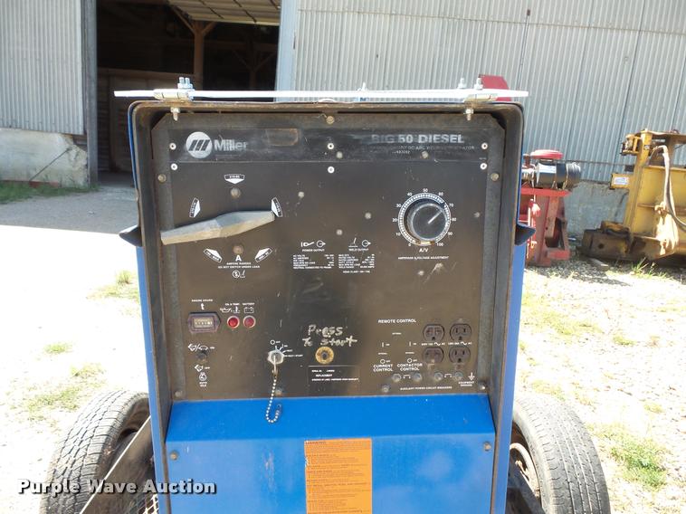 image for item DB8246 Miller Big 50 welder/generator