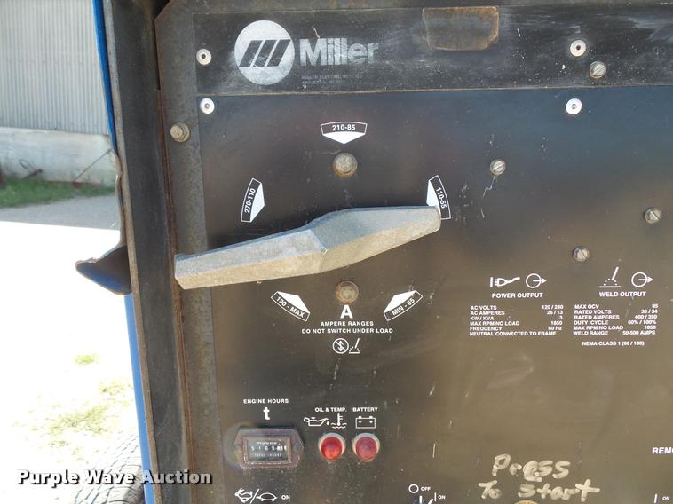 image for item DB8246 Miller Big 50 welder/generator