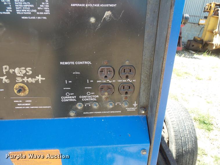 image for item DB8246 Miller Big 50 welder/generator