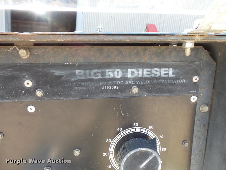 image for item DB8246 Miller Big 50 welder/generator