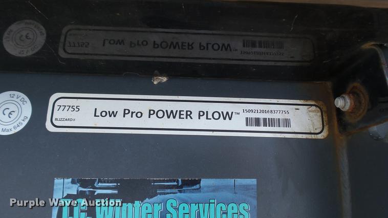 image for item DC2739 Snow Ex Low Pro Power snow plow