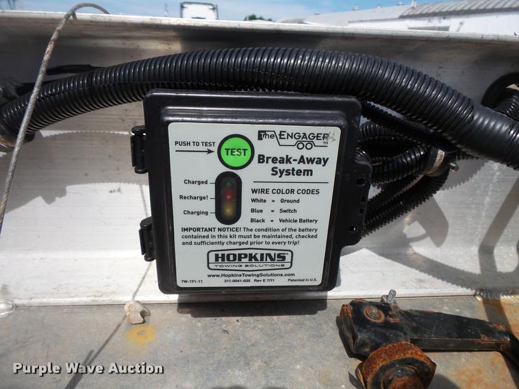 image for item DC2742 2016 Eby equipment trailer