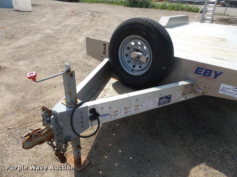 image for item DC2742 2016 Eby equipment trailer