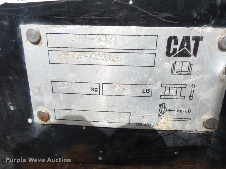 image for item DC2743 Caterpillar skid steer pallet forks
