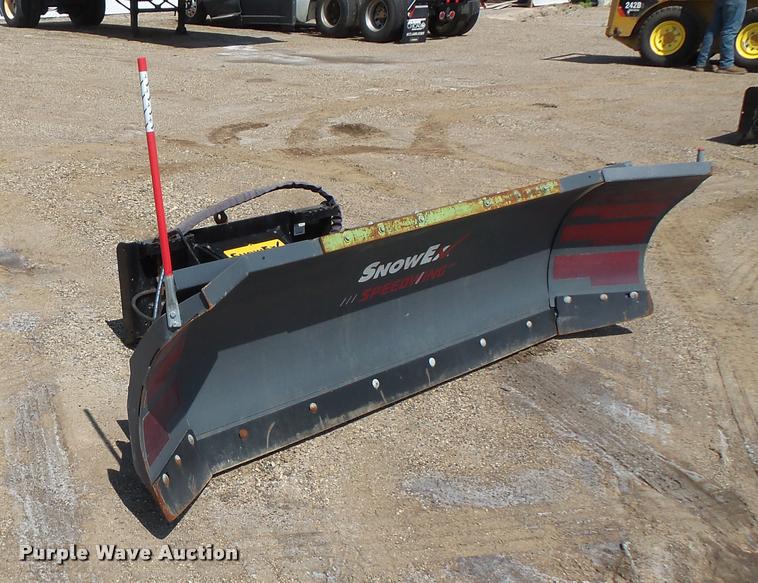 Snow Ex Speedwing skid steer snow plow in Roseville, MN Item DC2746