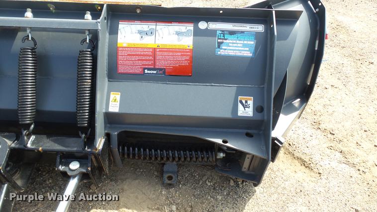 image for item DC2747 Snow Ex Speedwing skid steer snow plow