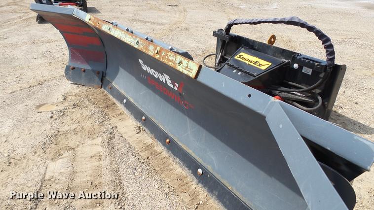 image for item DC2747 Snow Ex Speedwing skid steer snow plow
