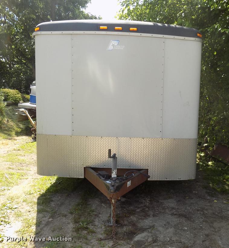 image for item DC4926 1996 Pace American L816TA2 enclosed cargo trailer