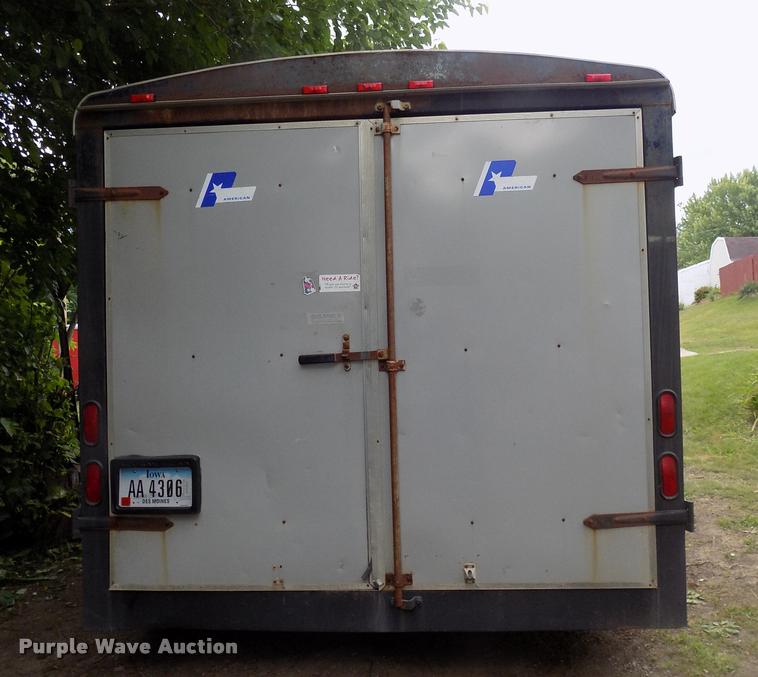 image for item DC4926 1996 Pace American L816TA2 enclosed cargo trailer