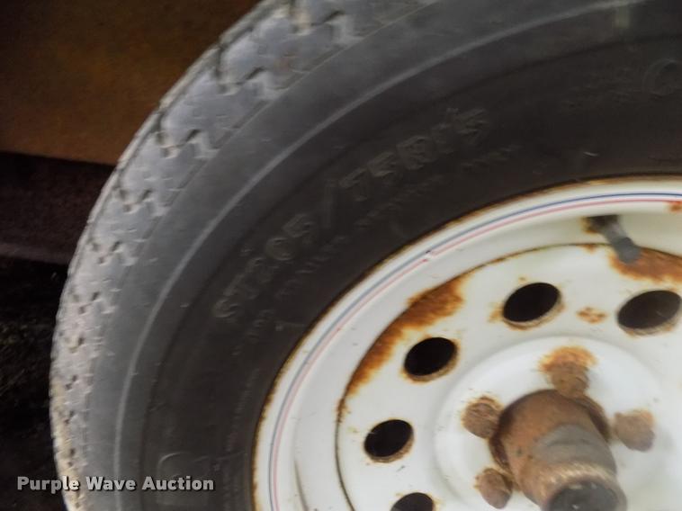 image for item DC4926 1996 Pace American L816TA2 enclosed cargo trailer