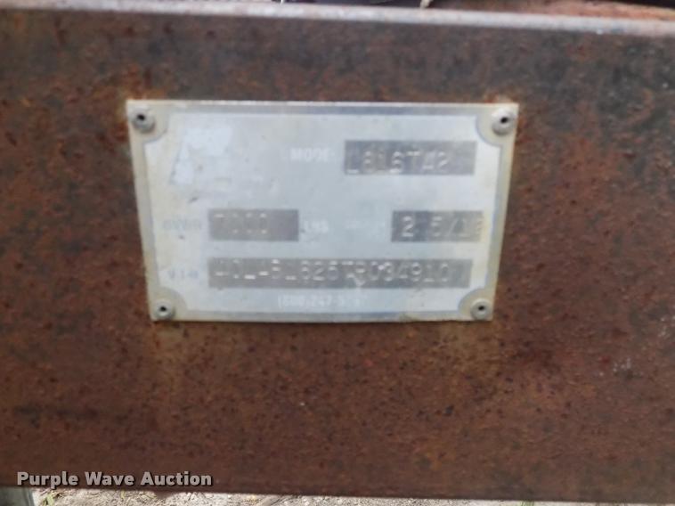 image for item DC4926 1996 Pace American L816TA2 enclosed cargo trailer