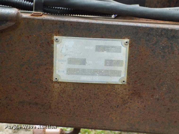 image for item DC4926 1996 Pace American L816TA2 enclosed cargo trailer