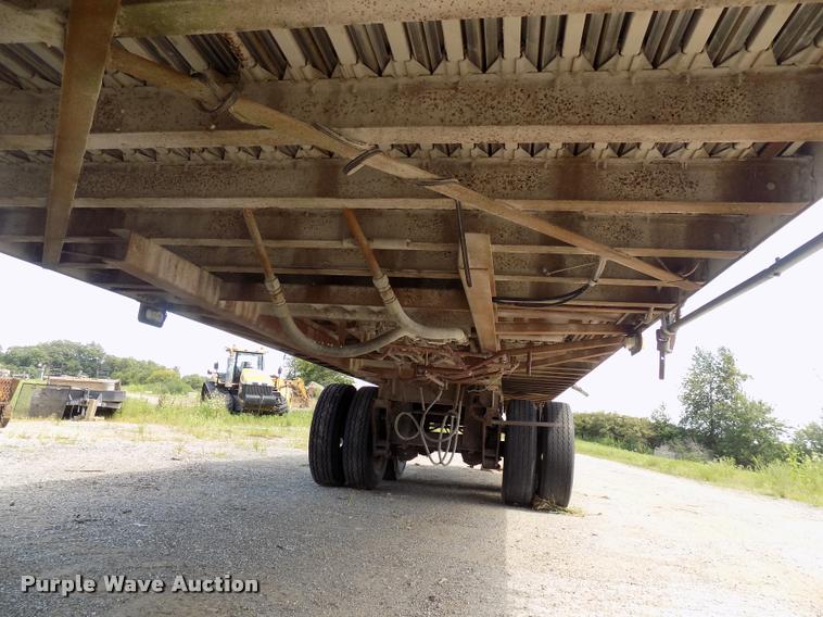 image for item DC4928 1991 Fruehauf walking floor trailer