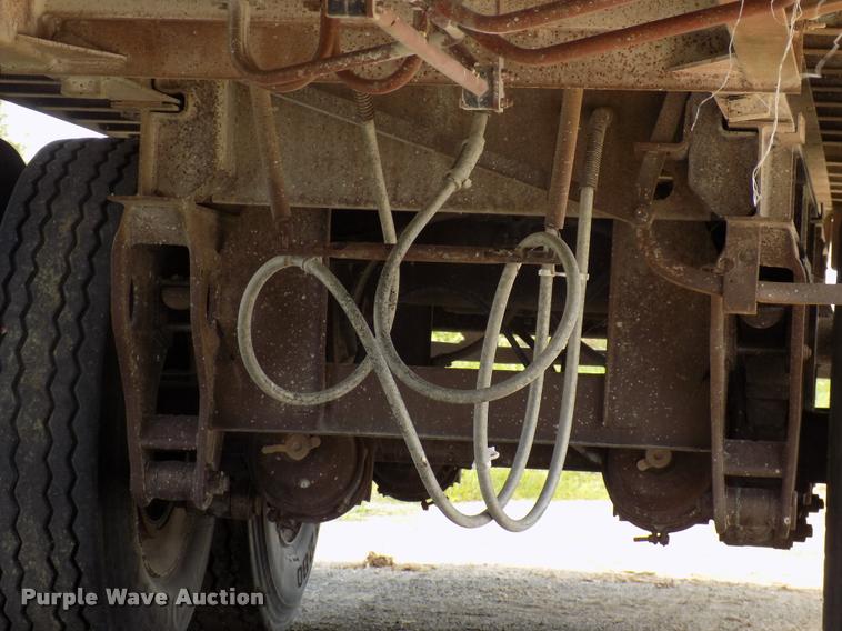 image for item DC4928 1991 Fruehauf walking floor trailer