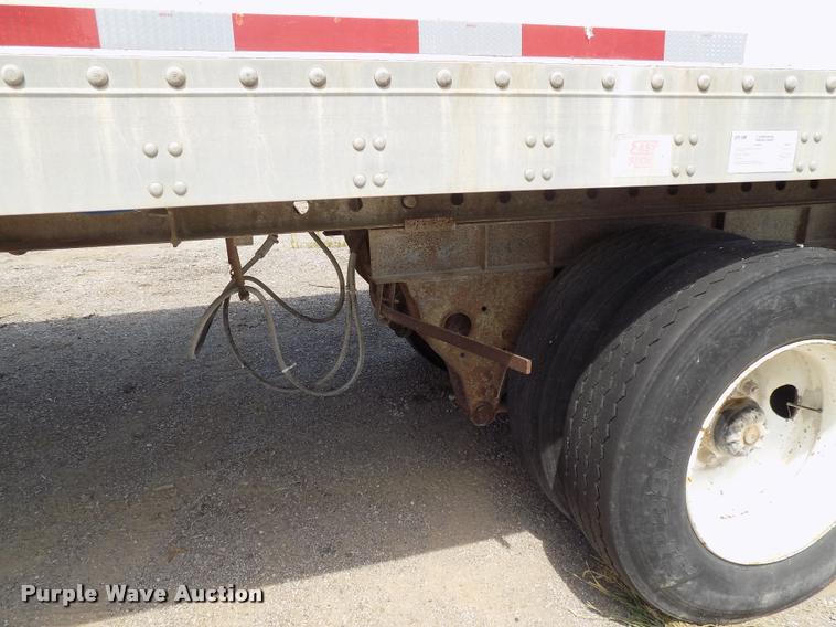 image for item DC4928 1991 Fruehauf walking floor trailer