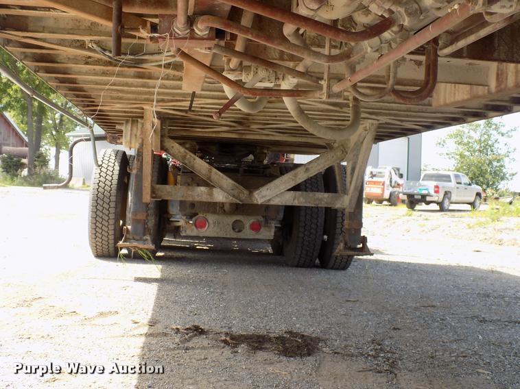 image for item DC4928 1991 Fruehauf walking floor trailer