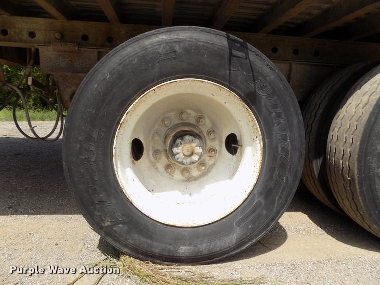 image for item DC4928 1991 Fruehauf walking floor trailer