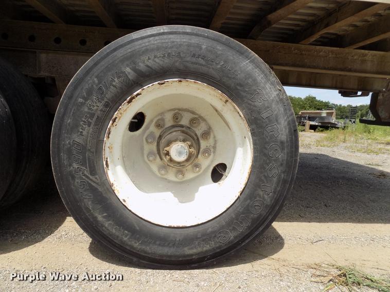 image for item DC4928 1991 Fruehauf walking floor trailer