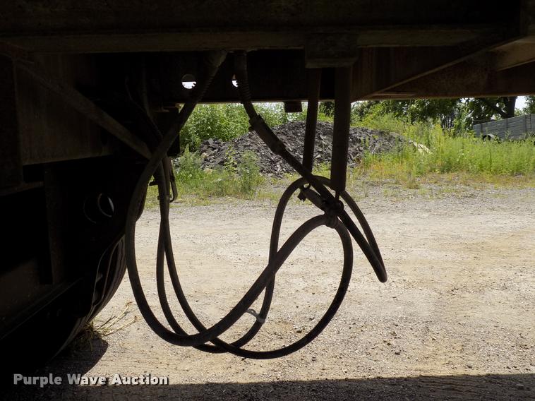 image for item DC4928 1991 Fruehauf walking floor trailer