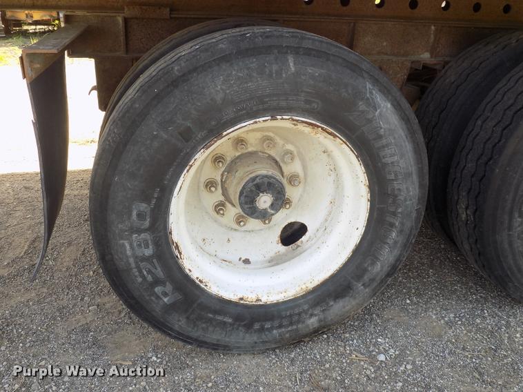 image for item DC4928 1991 Fruehauf walking floor trailer
