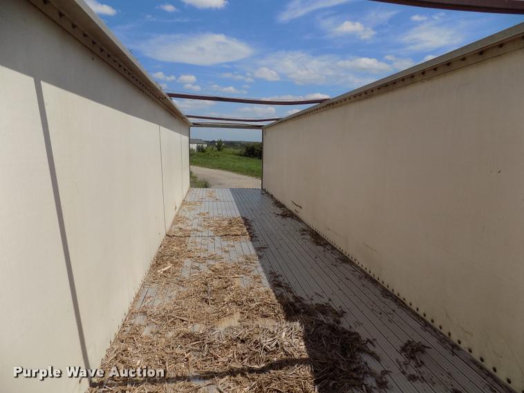 image for item DC4928 1991 Fruehauf walking floor trailer