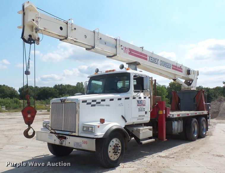 image for item DC5371 2000 Western Star 4964FX crane truck