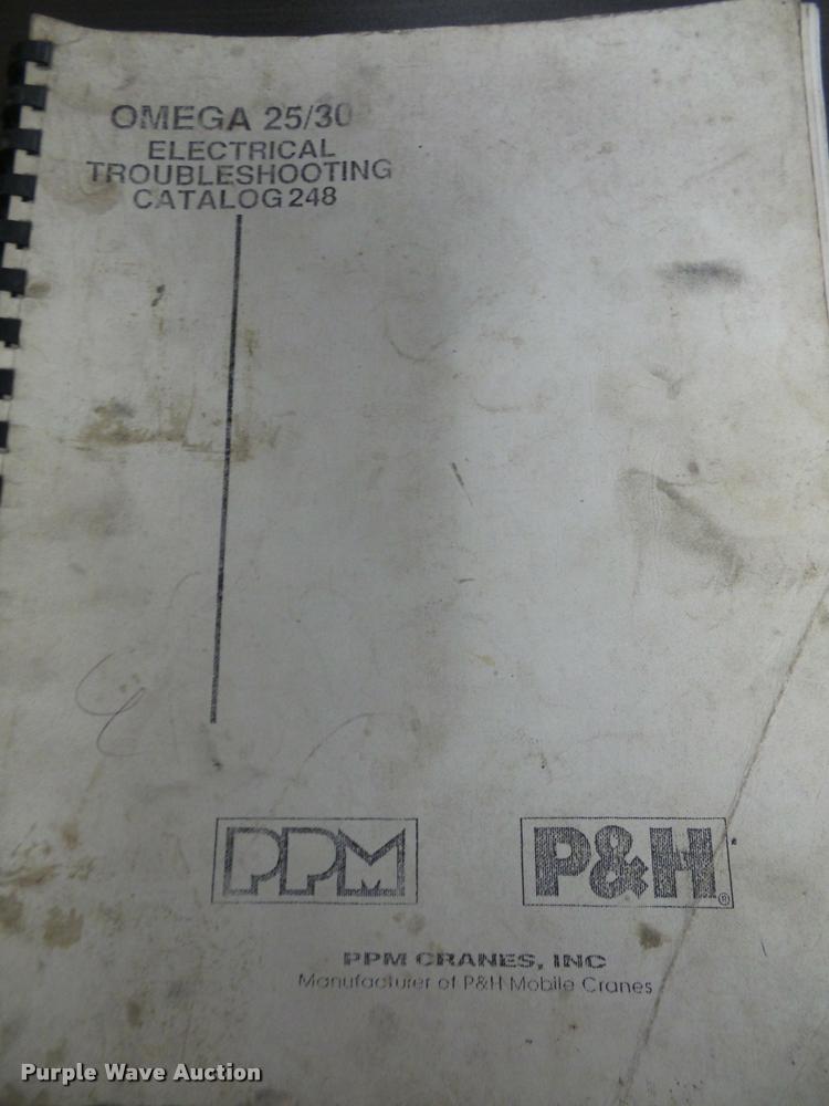 image for item DC5415 1981 P & H Omega 25 crane