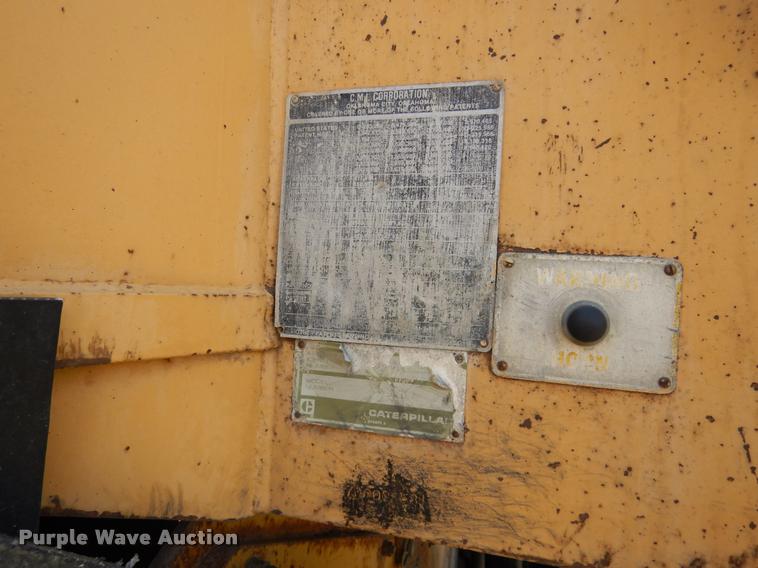 image for item DC5995 1986 Caterpillar PR-450 cold milling machine