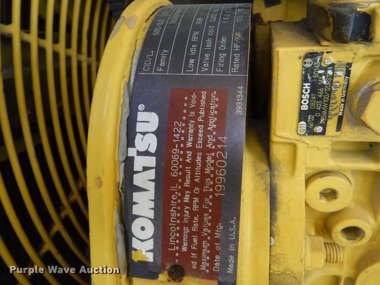 image for item DD0872 1996 Galion 850B motor grader