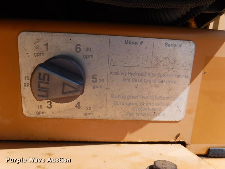 image for item DD0873 2004 Case 580 Super M backhoe