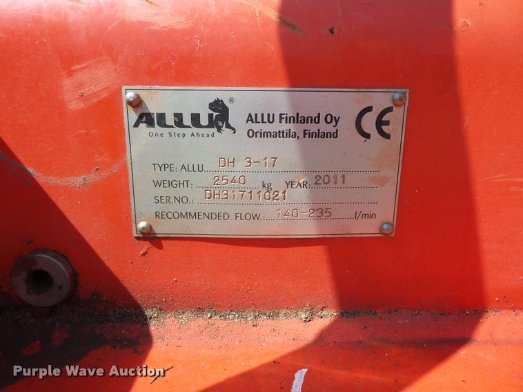 image for item DD1583 2011 Allu DH-3-17 crushing/screening bucket