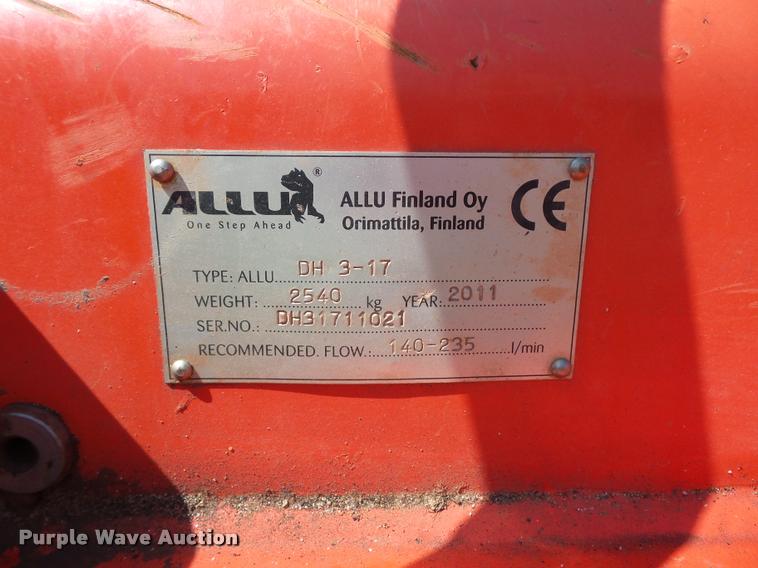 image for item DD1583 2011 Allu DH-3-17 crushing/screening bucket