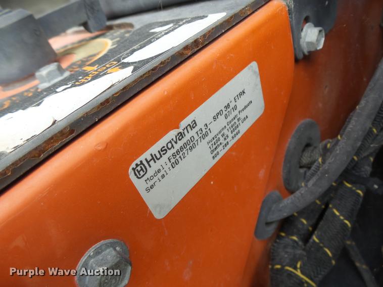 image for item DF9322 2010 Husqvarna FS6600 concrete saw