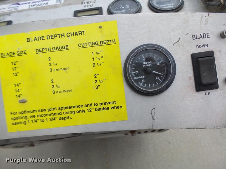 image for item DF9325 Soft Cut GX4200 concrete saw