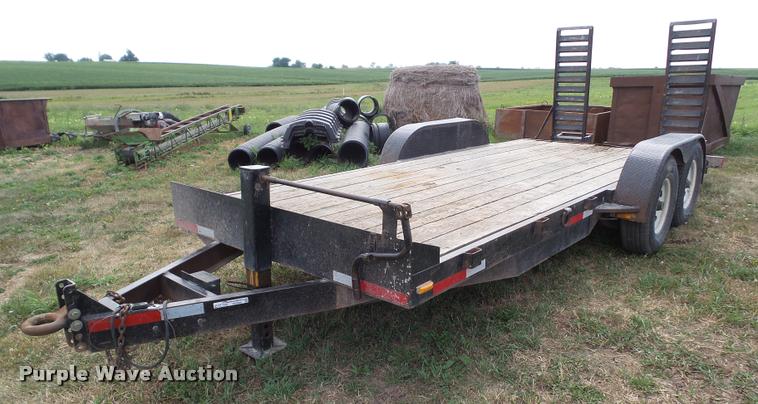 image for item DH9386 2003 Macklander equipment trailer